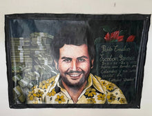 Load image into Gallery viewer, Pablo Escobar Oil Canvas Painting Narcos Medellin Cartel Authentic