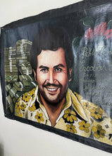 Load image into Gallery viewer, Pablo Escobar Oil Canvas Painting Narcos Medellin Cartel Authentic
