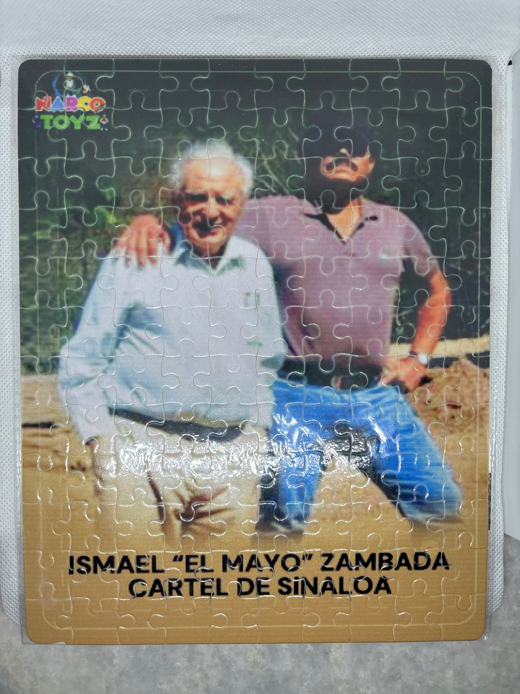 Brand New Sealed EL MAYO ZAMBADA 120 Pieces Puzzle 7.88 x 9.85 inches 18+