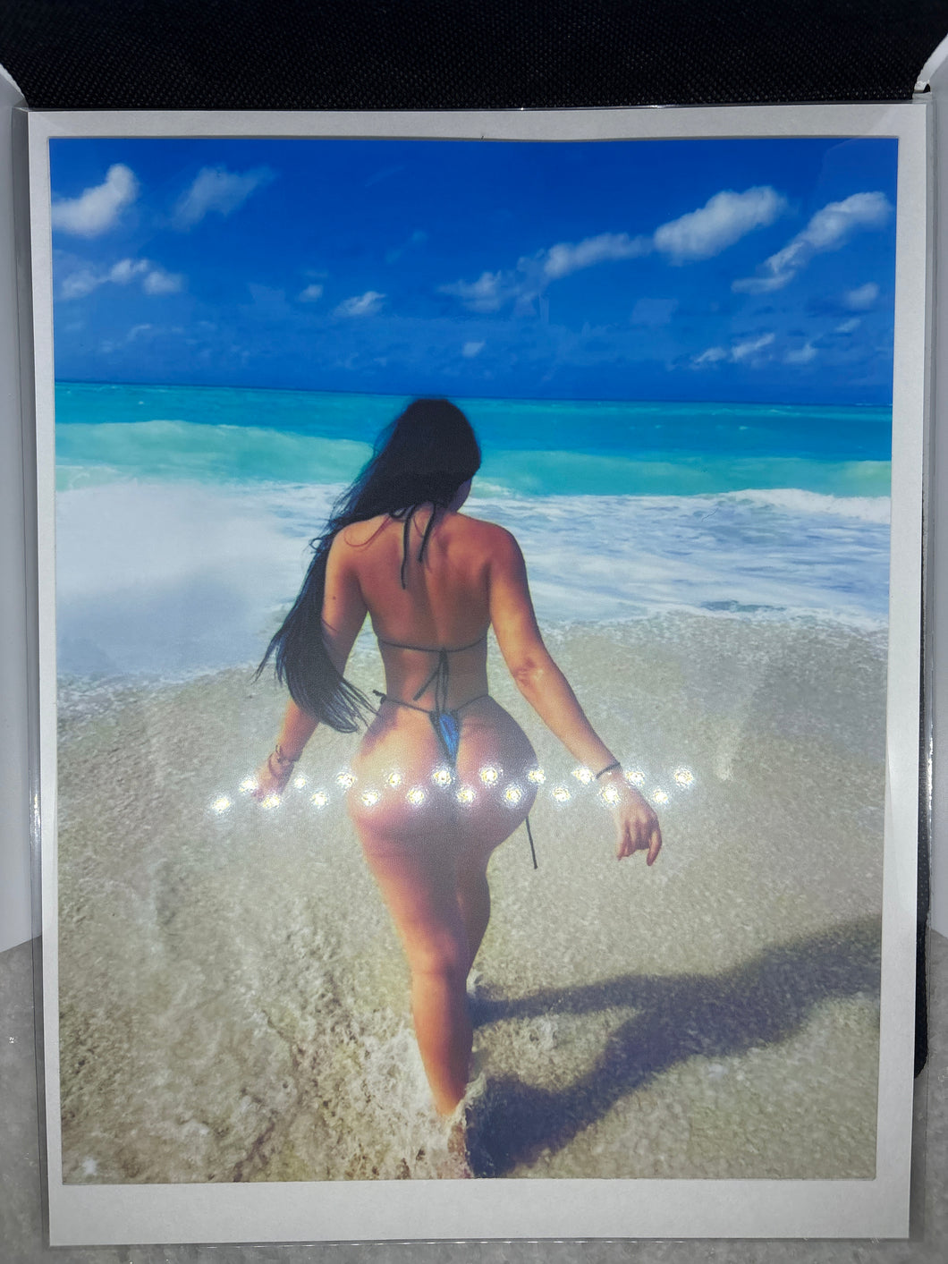 Brand New High Resolution Laminated Picture Jailyne Ojeda Reprint comes with Board and Bag 8x10
