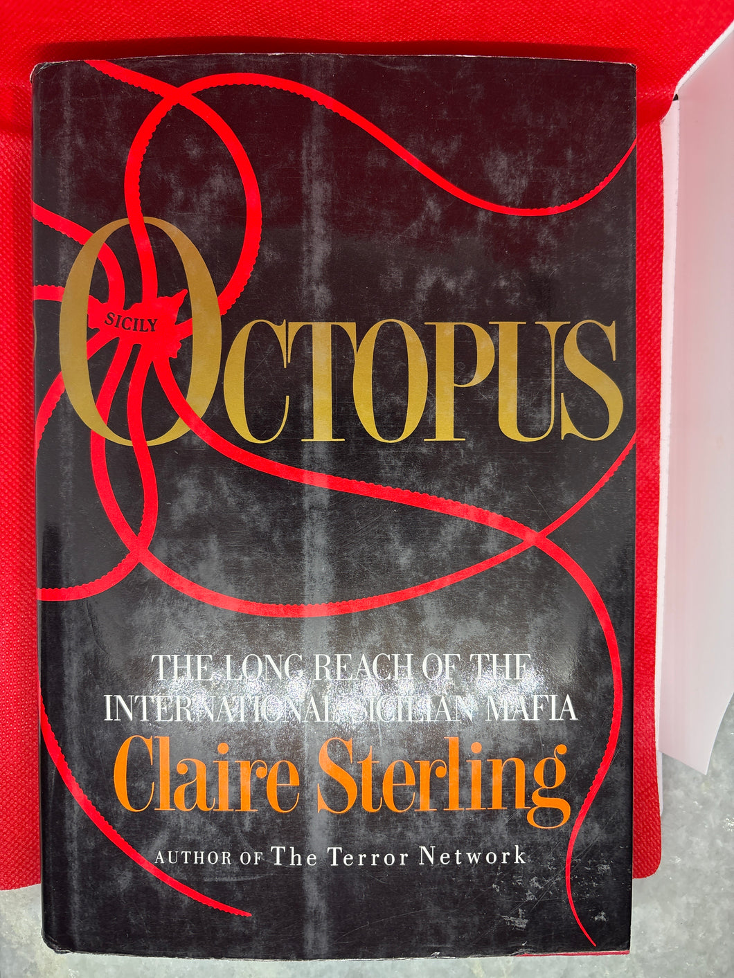 Like New Hardbook Octopus Sicilian Mafia