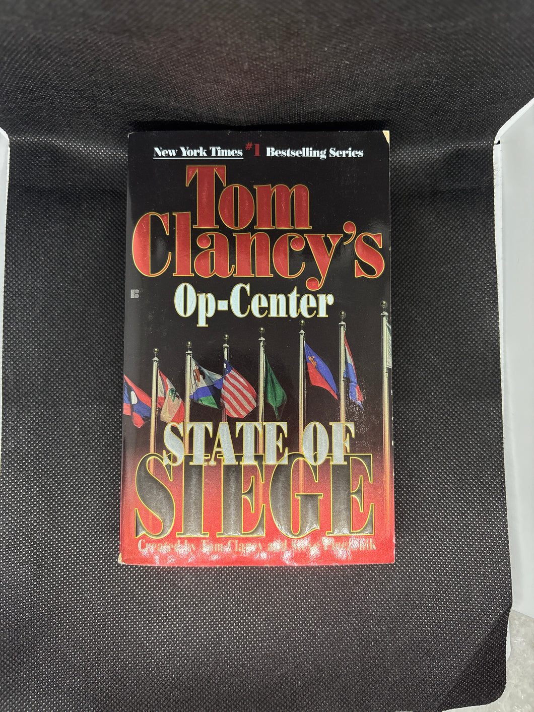Like New State of Siege by Tom Clancy’s Paperback Book