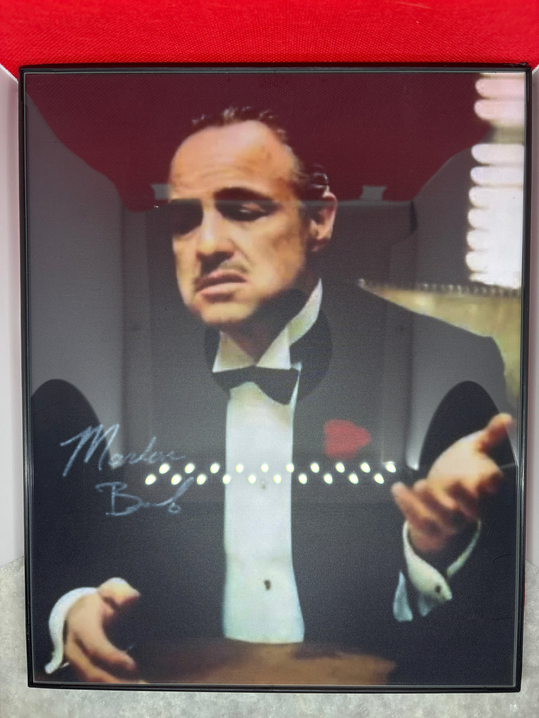 Brand New High Resolution Laminated Picture The Godfather with Signature RP comes with Luxury Frame 8x10