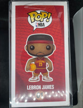 Load image into Gallery viewer, USED VINTAGE FUNKO POP LEBRON JAMES 01 RED SHIRT COMES WITH SOFT PROTECTOR
