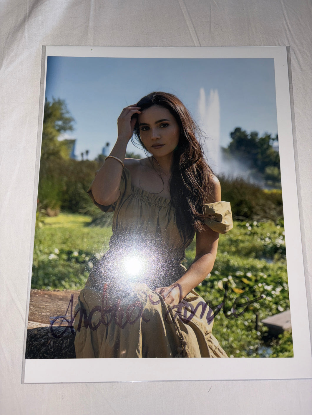 Brand New Andrea Londo signed Narcos 8x10” photo No COA