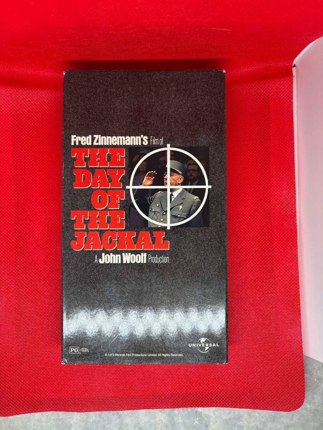 Like New Vintage VHS The Day of the Jackal Original Movie