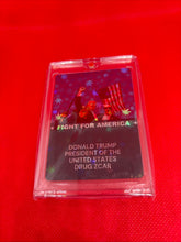 Load image into Gallery viewer, Brand new NARCOTOYZ.COM Donald Trump Trading Card with Acrylic Case 18+
