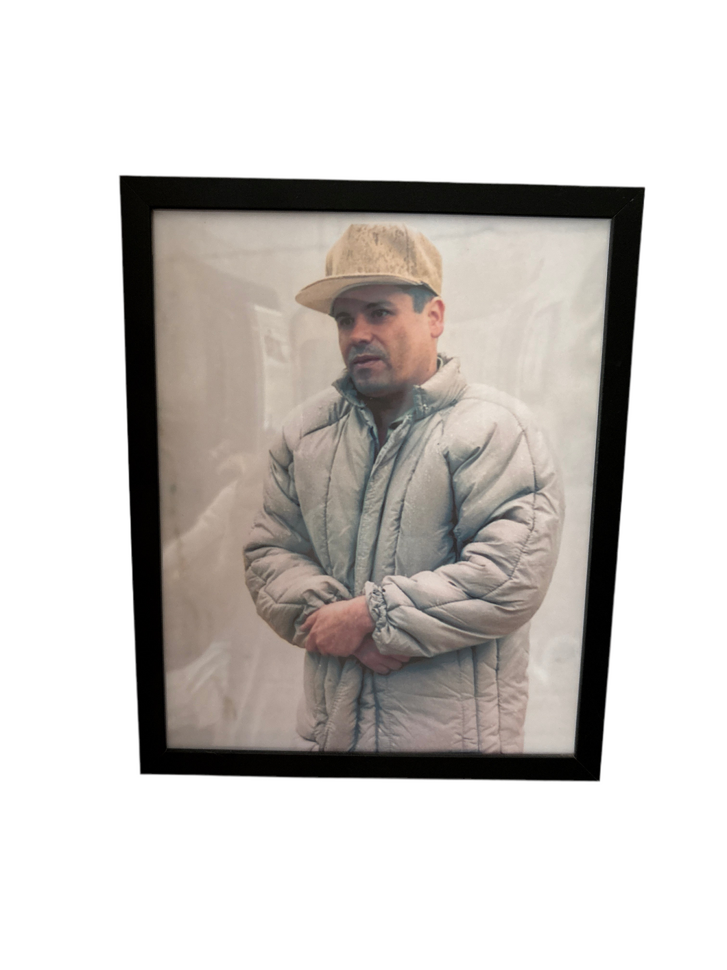 Brand New High Resolution Laminated Picture El Chapo Reprint comes with Frame 8x10