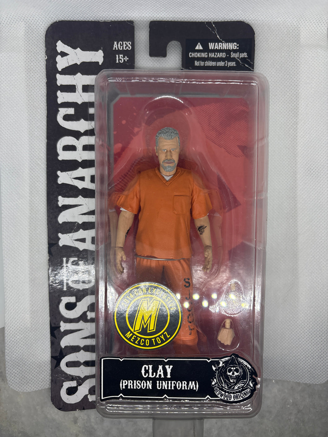 Like New Vintage Clay in Prison Uniform from Sons of Anarchy