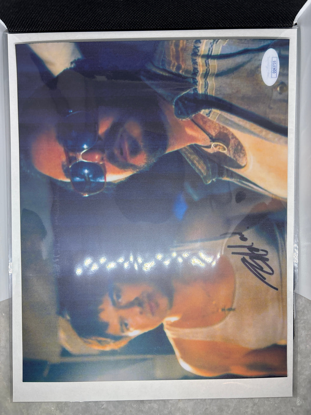 Brand New High Resolution Laminated Picture El Chapo & El Cochi Loco Reprint with Signature comes with Board and Bag 8x10
