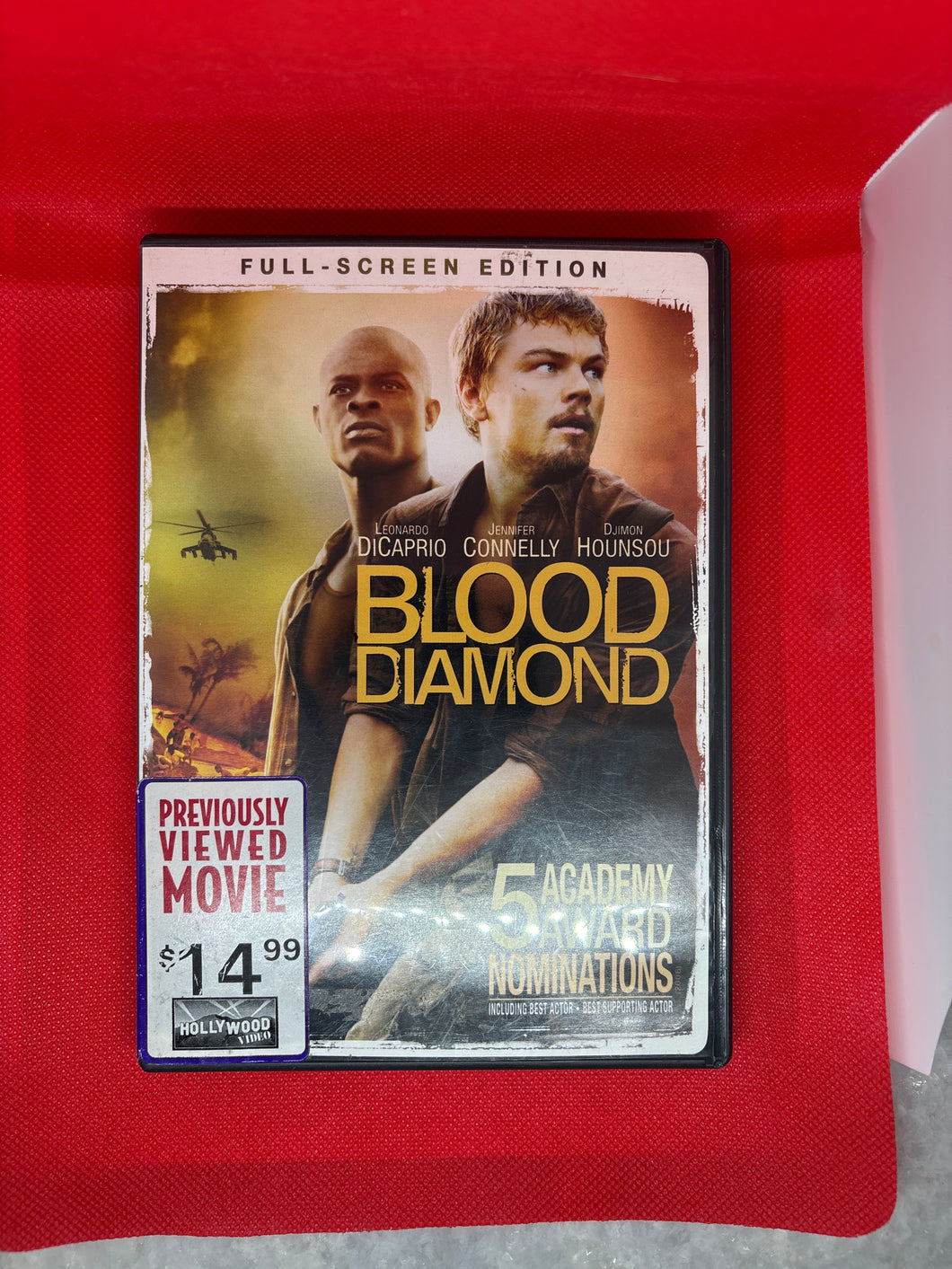 USED DVD Blood Diamond Leonardo DiCaprio