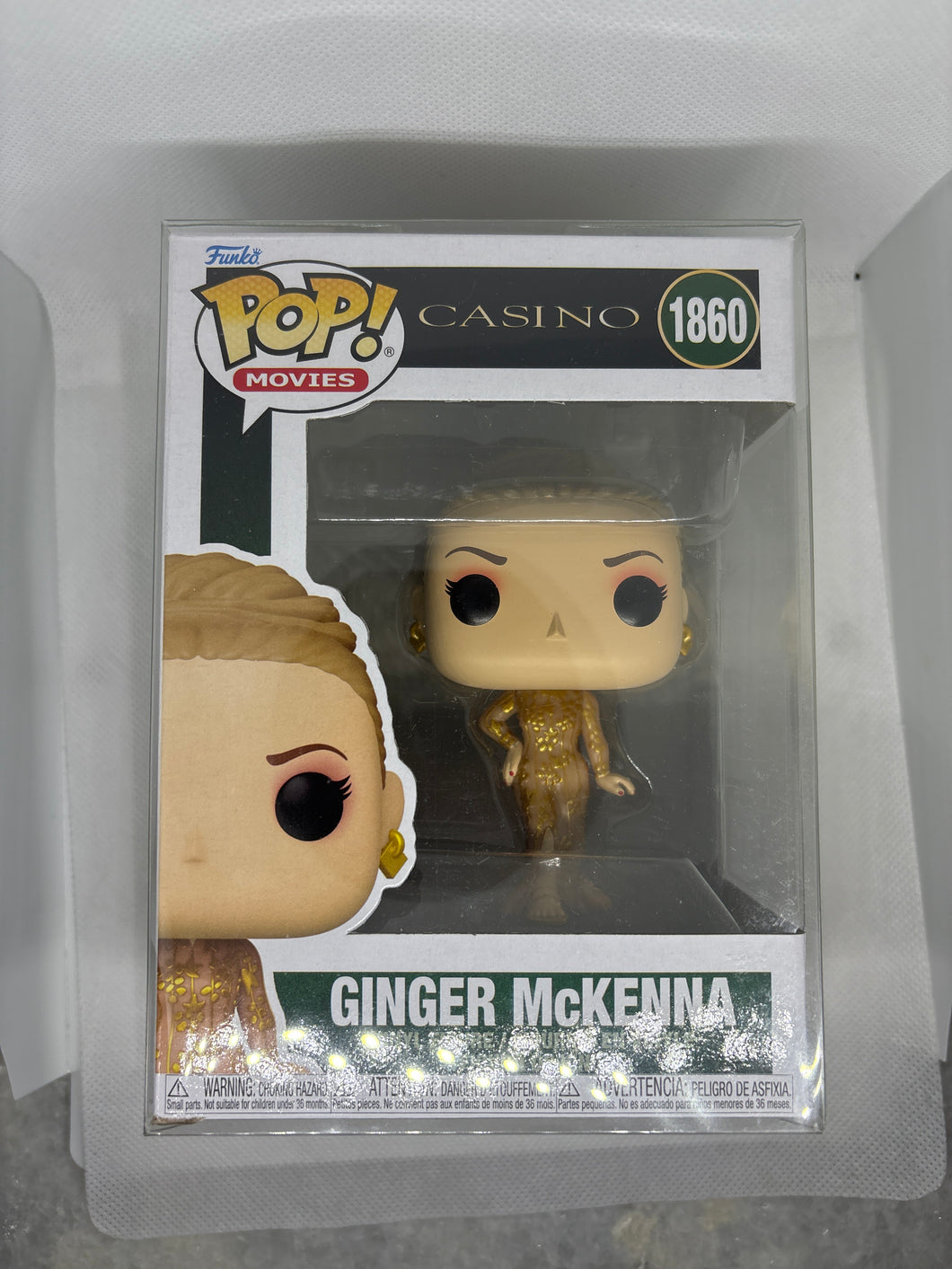 Like New Vintage Funko Pop Casino Ginger McKenna Sharon Stone with Soft Protector
