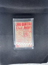 Load image into Gallery viewer, USED New Vintage Collectors Item Caro Quintero Cassette Interview Case has a crack in the front comes with Hard Acrylic Case Protector
