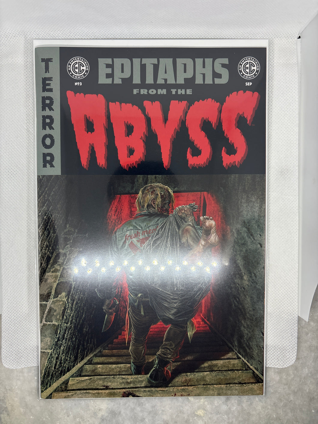 Like New Vintage Epitaphs from the ABYSS Terror Comic #3 SEP 18+