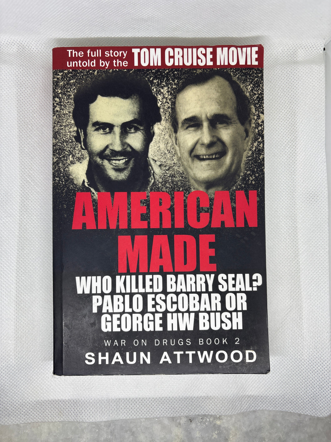 Like New AMERICAN MADE by Shaun Attwood TOM CRUISE Movie