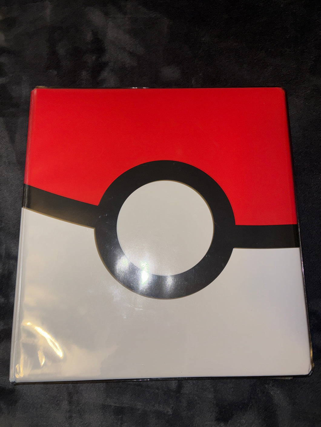 Brand New Original Pokemon Binder with 50 plastic page sleeves and 9 Horror Garbage Pail Kids card collection