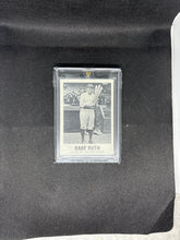 Load image into Gallery viewer, Brand New Vintage Babe Ruth Collectible Trading Card comes with Hard Acrylic Magnetic Protector
