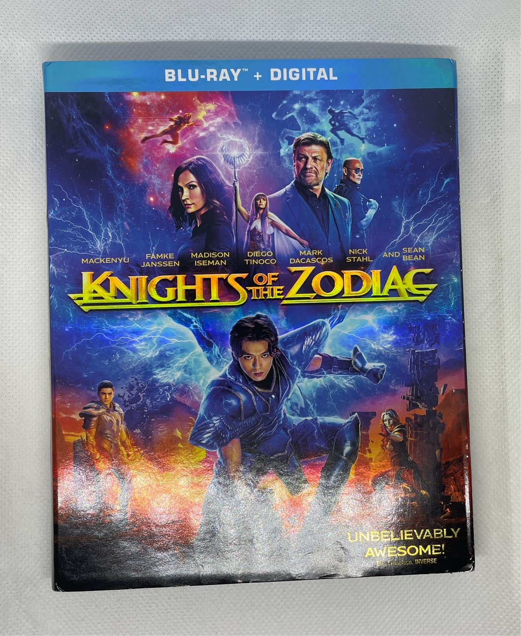 Like New Blu-Ray Knights of the Zodiac DVD Movie