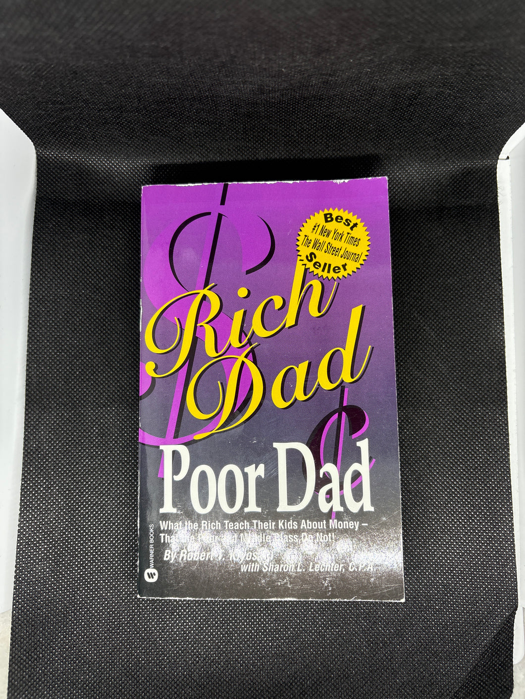 Like New Vintage Rich Dad Poor Dad by Robert T Kiyosaki paperback book