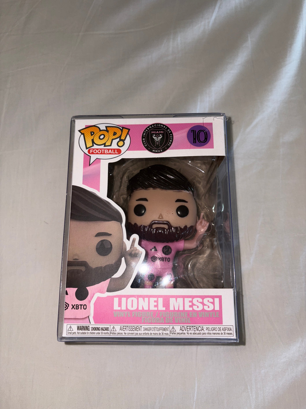 Like New Funko Pop Lionel Messi 10