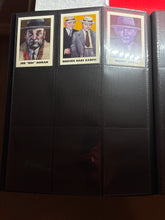 Load image into Gallery viewer, Brand New Vault X Binder with Complete Collection of 35 cards Terrorist Attack Banned from 1987 Piedmont Candy Company and True Crime Series One G men and Gangster Trading Card Lot of 26
