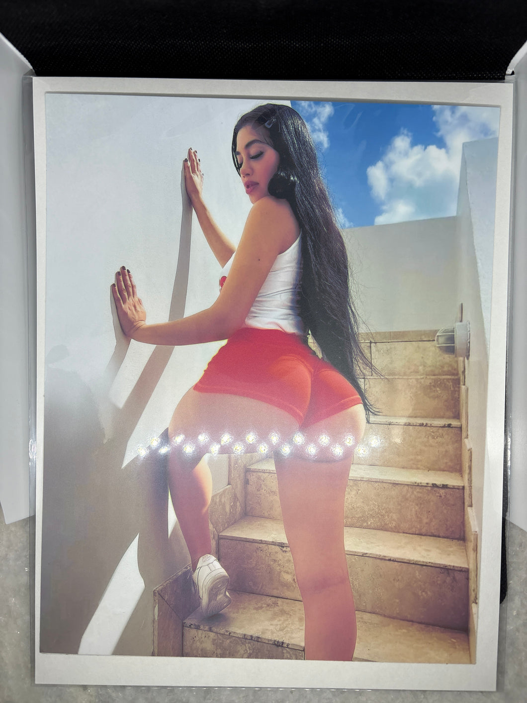 Brand New High Resolution Laminated Picture Jailyne Ojeda Reprint comes with Board and Bag 8x10