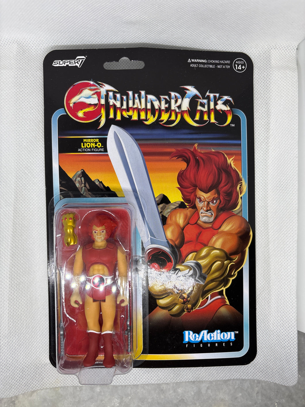 Like New Vintage ThunderCats Lion-O Action Figure