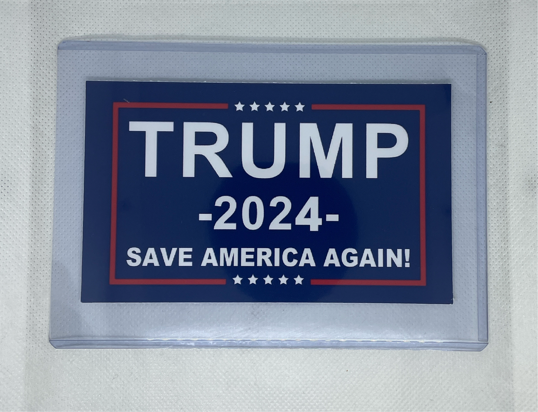 Trump 2024 Sticker with Protector