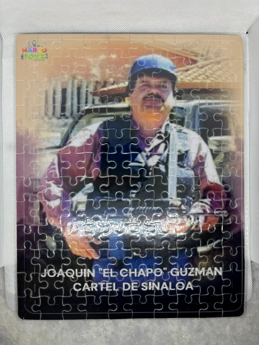 Brand New Sealed EL CHAPO GUZMAN 120 Pieces Puzzle 7.88 x 9.85 inches 18+