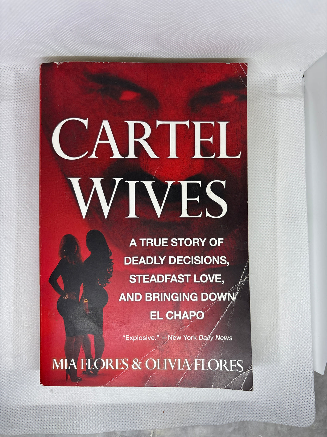 USED Cartel Wives The Flores Twins Chicago El Chapo Paperback Book