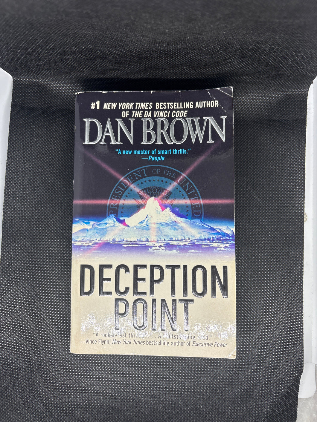 Like New Deception Point by Dan Brown Paperback Book