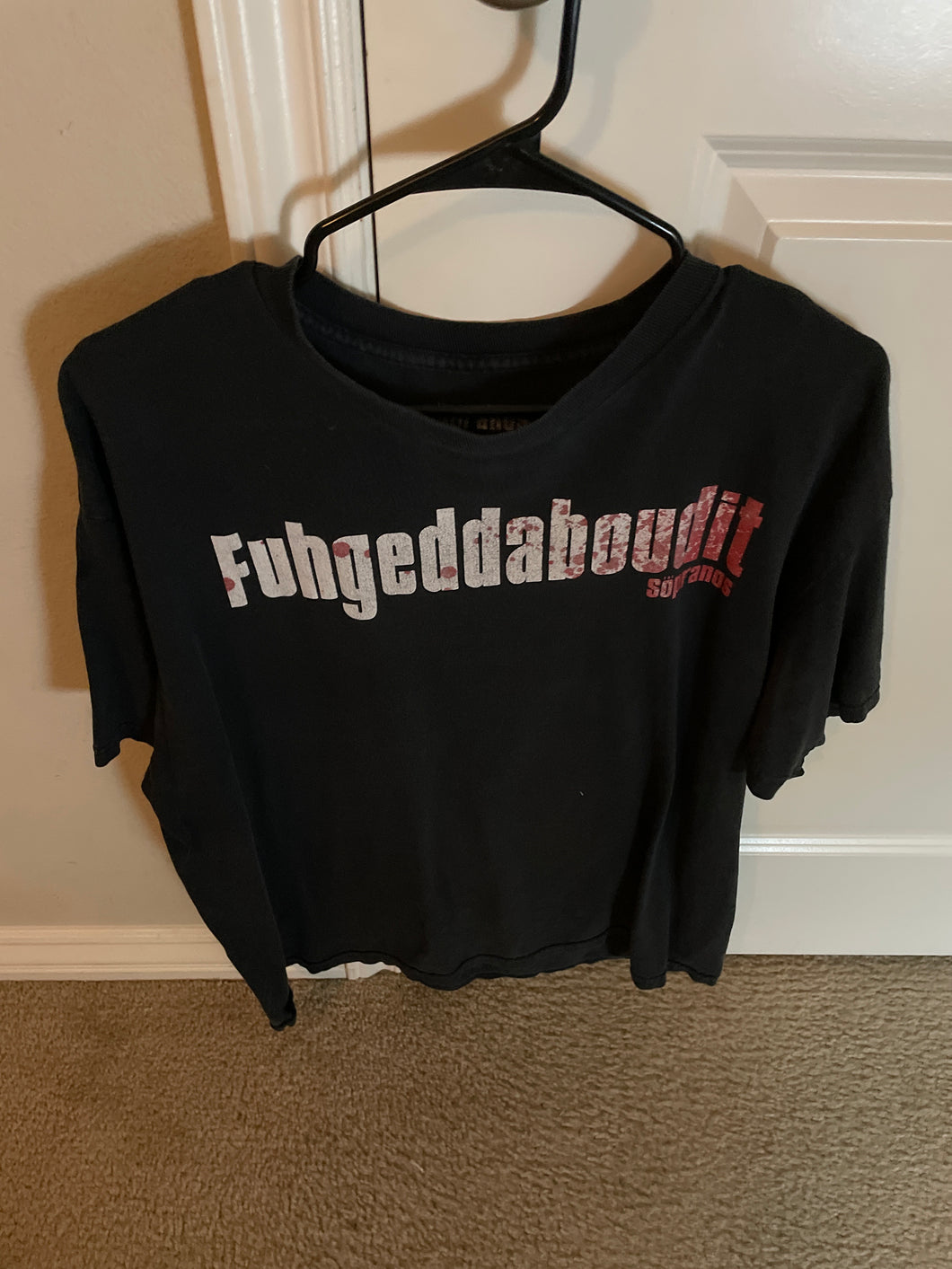 USED Faded Vintage The Sopranos XL T-Shirt see pics Collectors Item Authentic