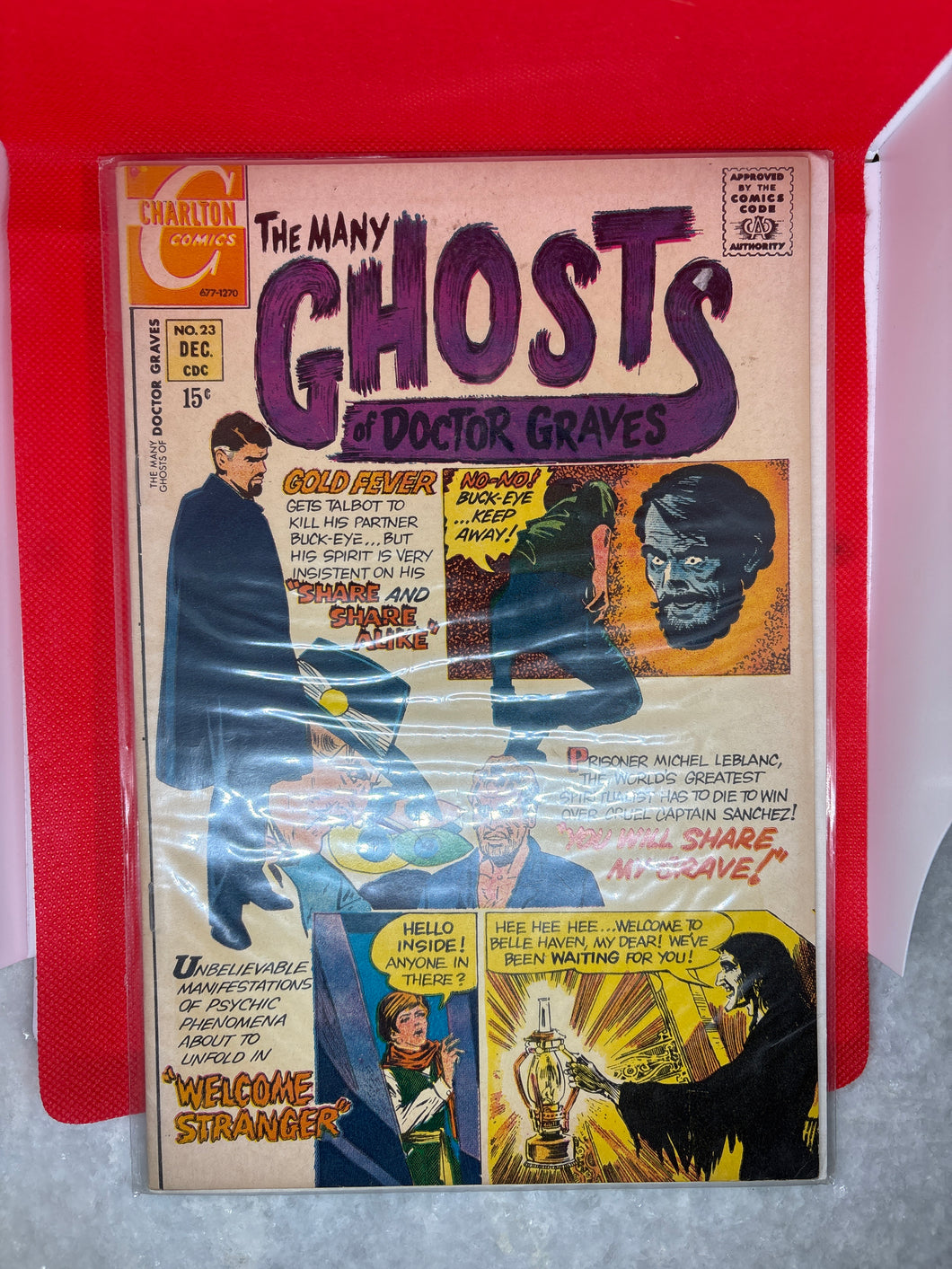 USED Vintage The Many Ghosts of Doctor Graves #23 DEC Old