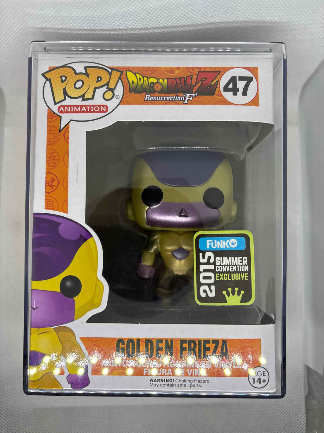 Like New Hard Stack Funko Pop Vintage Golden Frieza