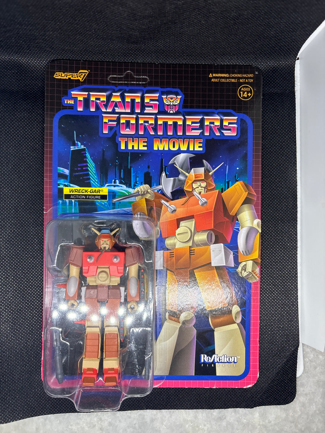 Brand New Sealed Transformers Wreck Gar Reaction