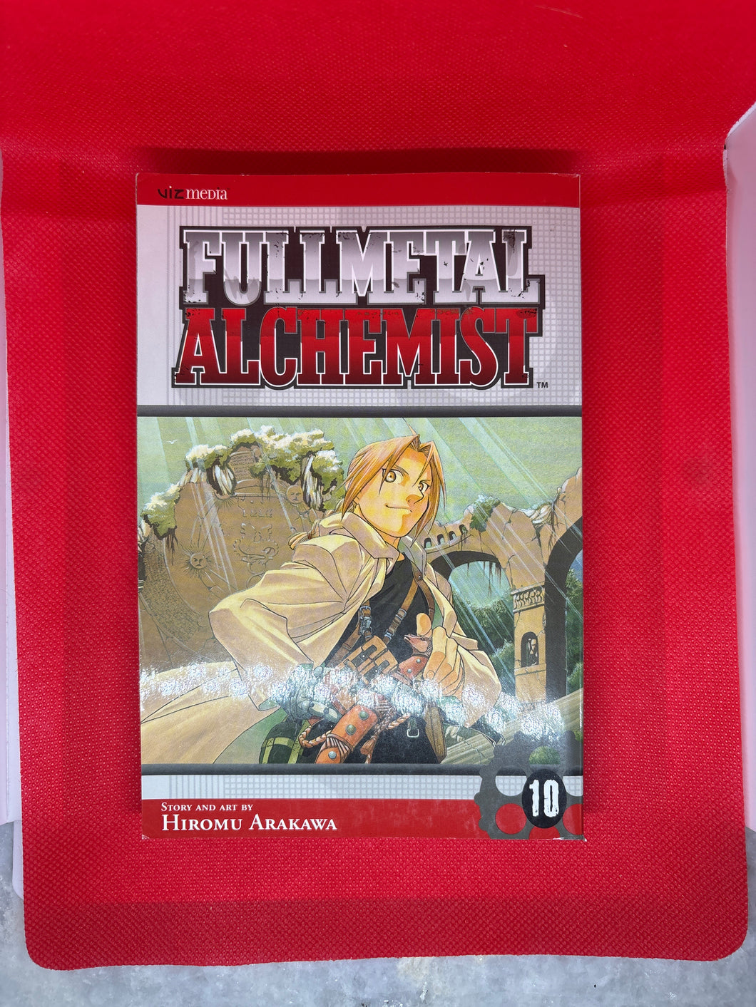 Brand New Vintage FullMetal Alchemist Paperback Book Anime Volume 10