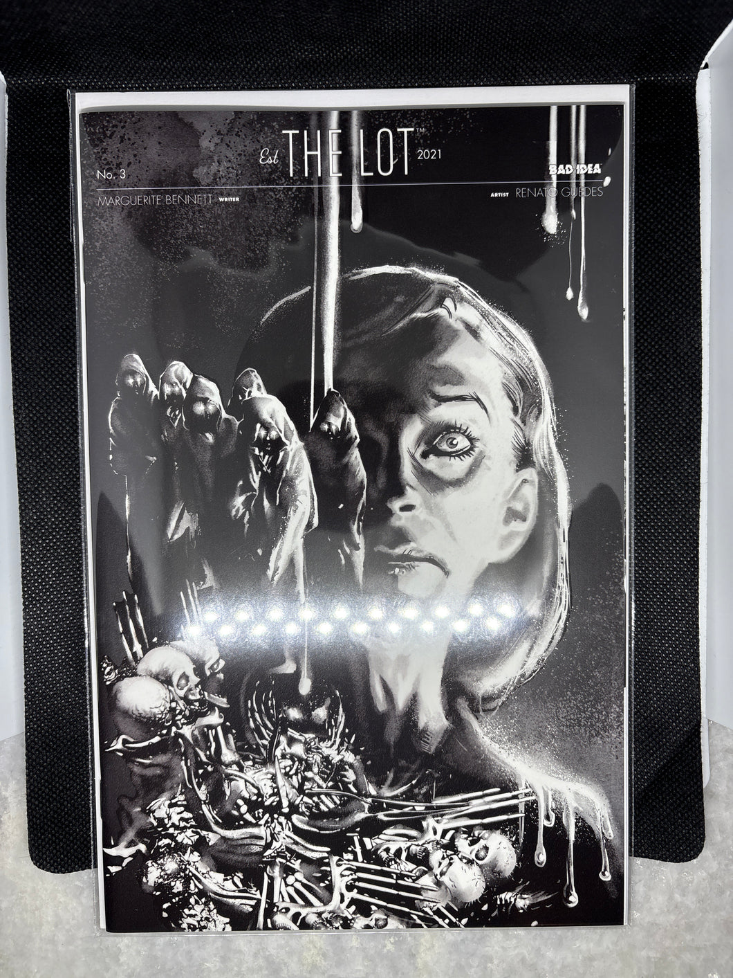 Brand New The Lot #3 Comic Bag and Board included