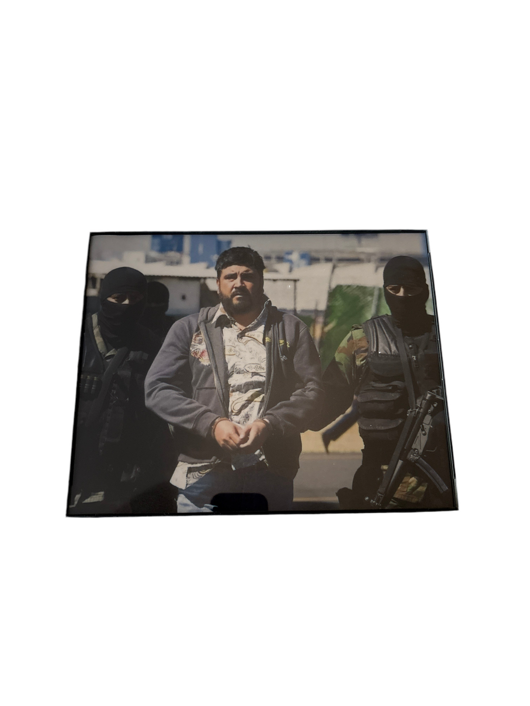 Alfredo Beltran Leyva “El Mochomo” with Luxury Frame 8x10”