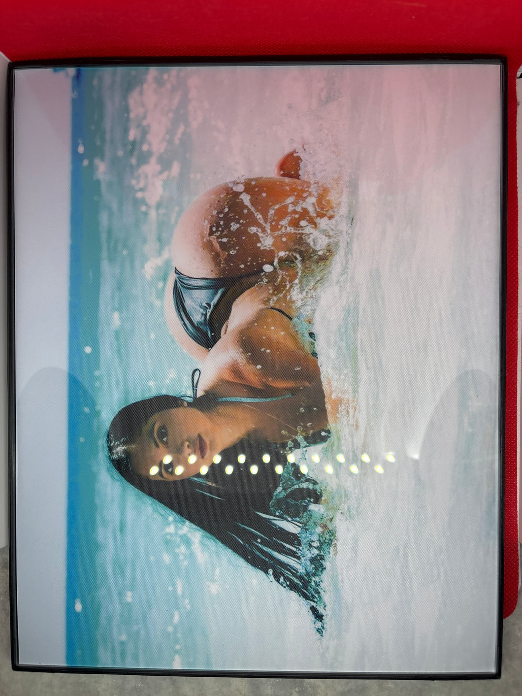Brand New High Resolution Laminated Picture Jailyne Ojeda comes with Luxury Frame 8x10