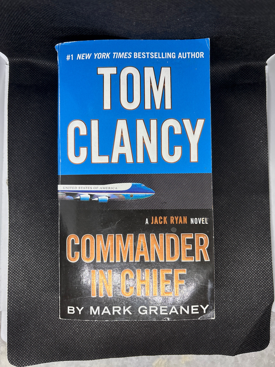 USED A Jack Ryan Novel Commander In Chief by Tom Clancy Paperback Book