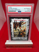 Load image into Gallery viewer, Like New The Godfather Gianni Russo “Carlo Rizzi” Authentic Autograph Collectible Card comes with Plastic Hard Protector
