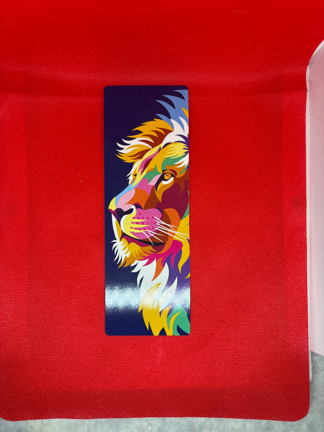 Brand New Lion Bookmark