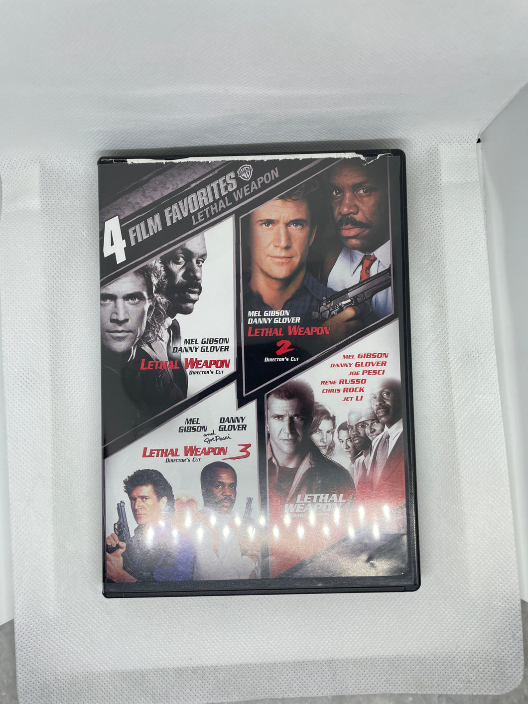 Vintage USED Lethal Weapon 1-4 DVDs