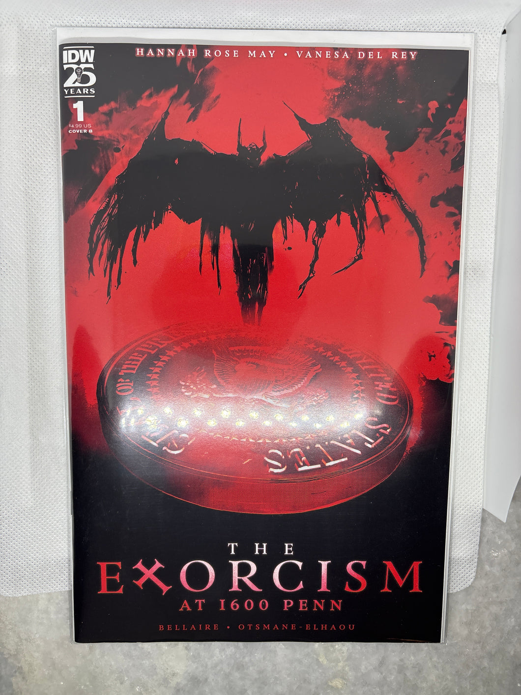 Brand New The Excorcism At 1600 Penn #1 Cover B Comic 18+