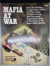 Load image into Gallery viewer, Like New has a little wear and tear on front left Vintage Mafia At War New York Magazine
