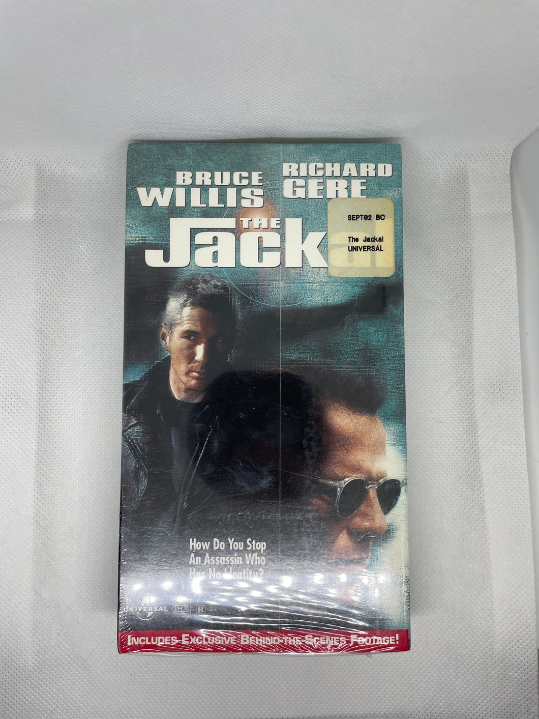 Brand New Sealed Vintage Classic The Jackal VHS