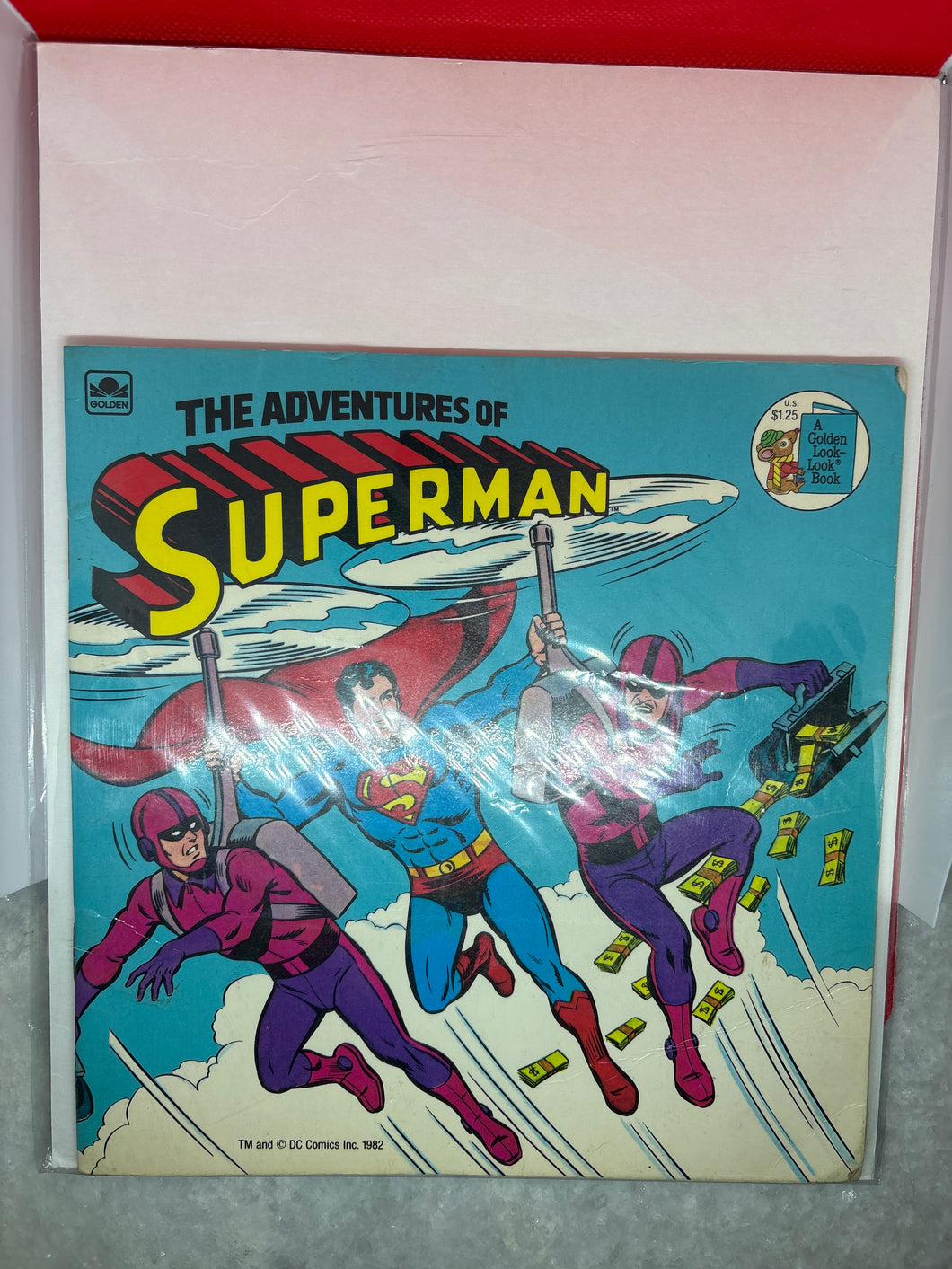 USED Vintage 1982 The Adventures of Superman Book