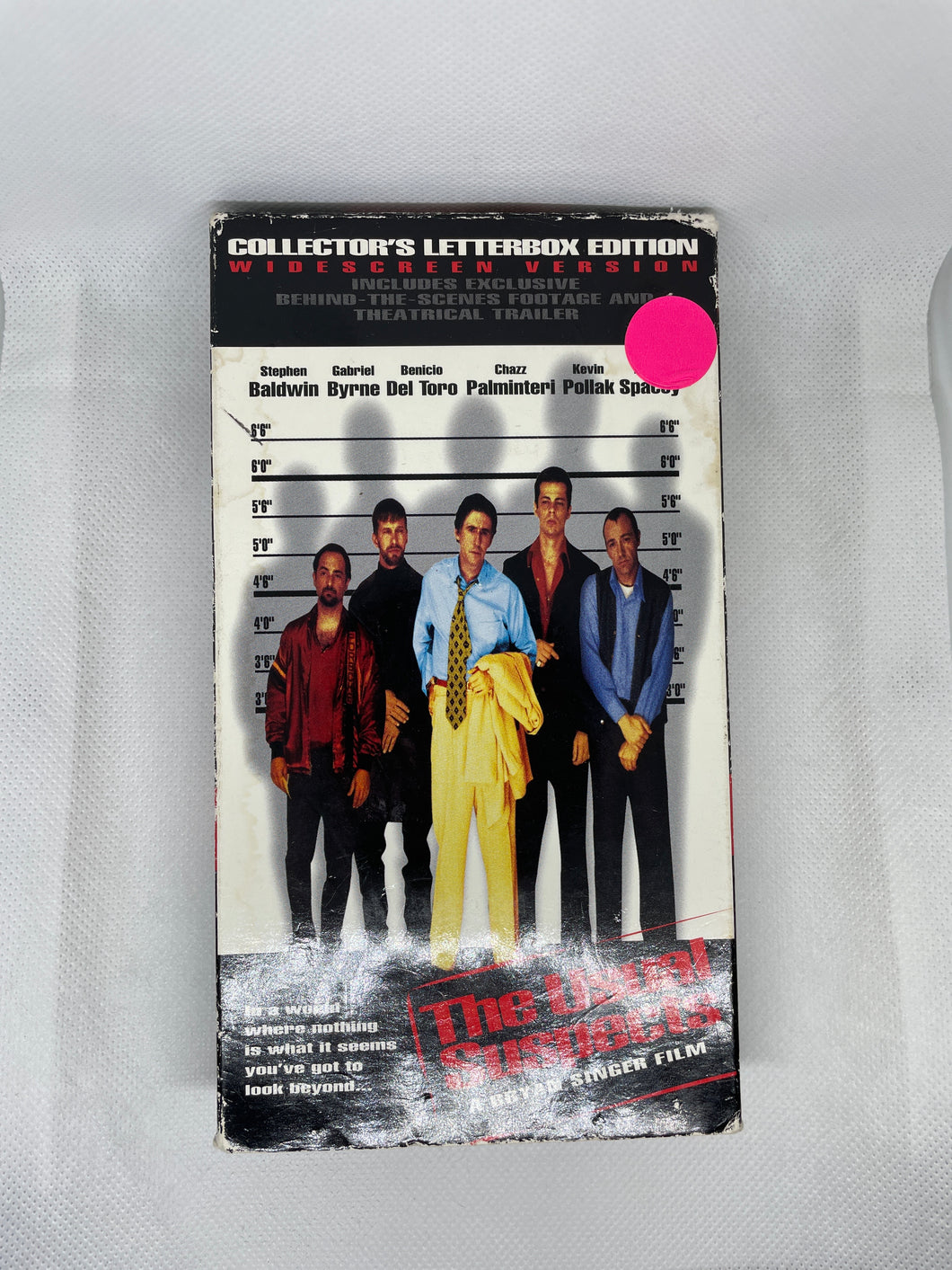 USED Vintage Classic The Usual Suspects VHS