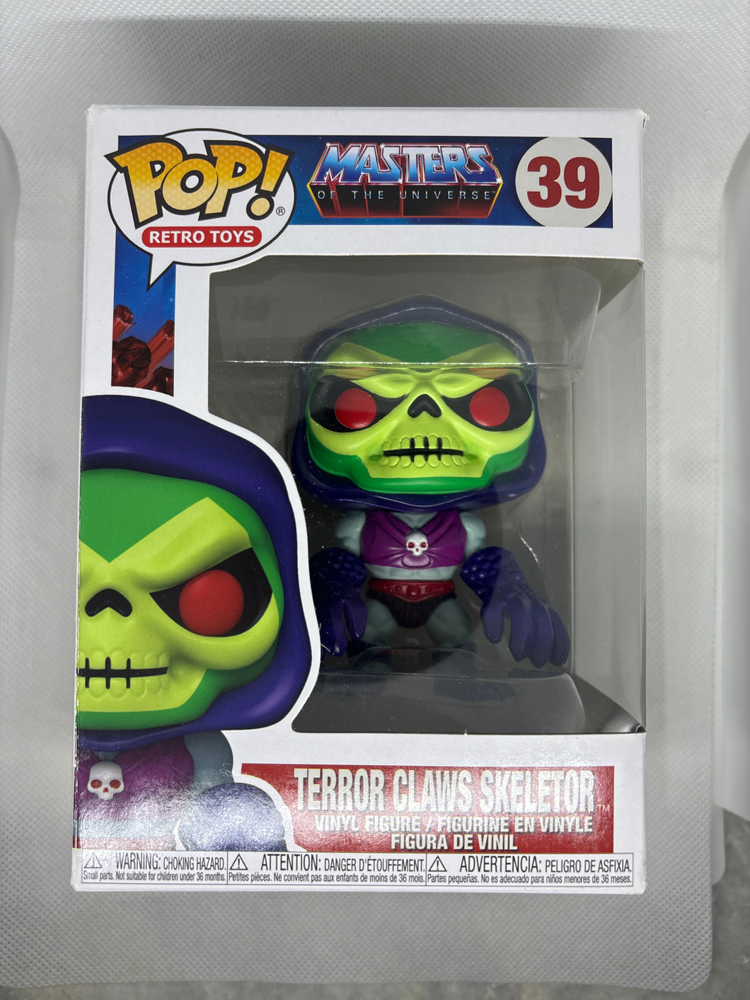 Like New Funko Pop MOTU Terror Claws Skeletor