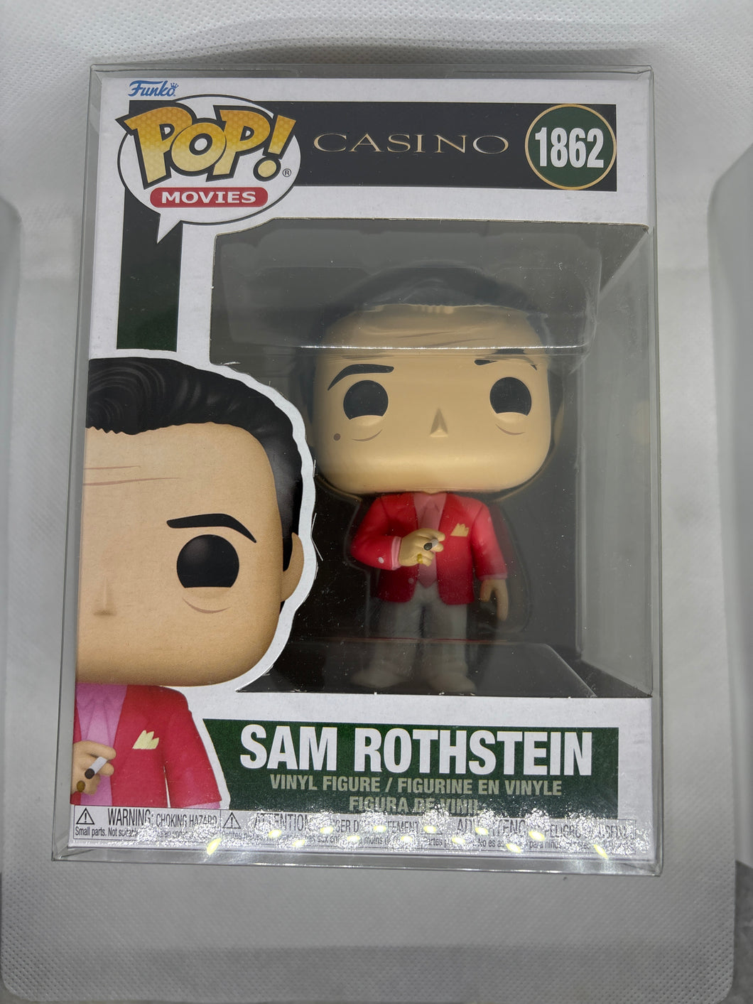 Like New Vintage Funko Pop Casino Sam Rothstein Robert Deniro Mafia with Soft Protector